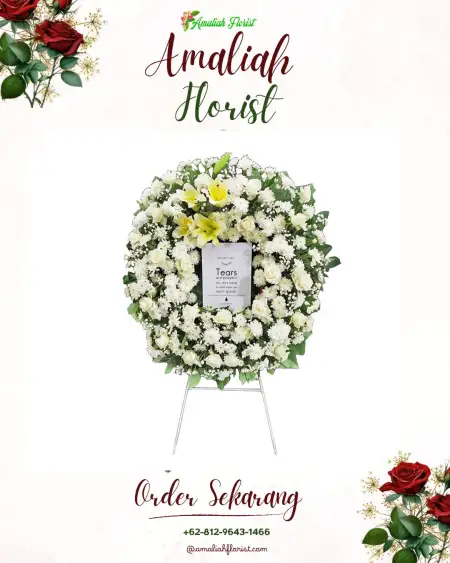 Krans Bunga Duka Suka Dalem